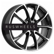 Диски iFree 6,5x16/5x108 ET50 D63,35 Джет (КС914) Блэк Джек