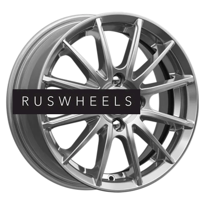 Диски КИК 5,5x14/4x100 ET38 D60,1 Квант (КС960) Дарк платинум Диски КИК 5,5x14/4x100 ET38 D60,1 Квант (КС960) Дарк платинум