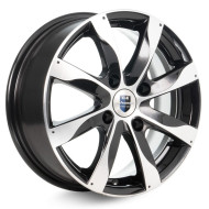 Диски КиК  Джемини-оригинал (КС617)  6,0\R15 4*114,3 ET40  d66,1  Алмаз черный  [r14247]