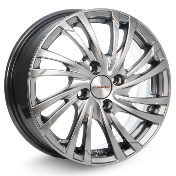 Диски КиК 6,0\R15 4*100 ET40 d60.1 Дарк платинум Диски КиК 6,0\R15 4*100 ET40 d60.1 Дарк платинум