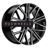 Диски Khomen Wheels 9,5x21/5x114,3 ET40 D64,1 KHW2101 (Tesla) Black-FP Диски Khomen Wheels 9,5x21/5x114,3 ET40 D64,1 KHW2101 (Tesla) Black-FP