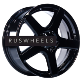 Диски Alcasta 6x15/5x100 ET38 D57,1 M62 Black