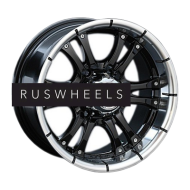 Диски LS 8x16/6x139,7 ET10 D93,1 161 BKL (Колпак+лого)