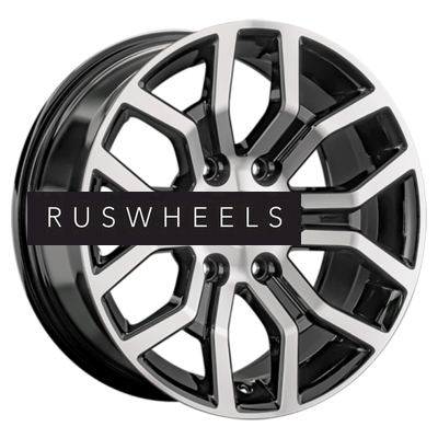 Диски LS 9x18/6x139,7 ET25 D106,1 1367 BKF (конус)