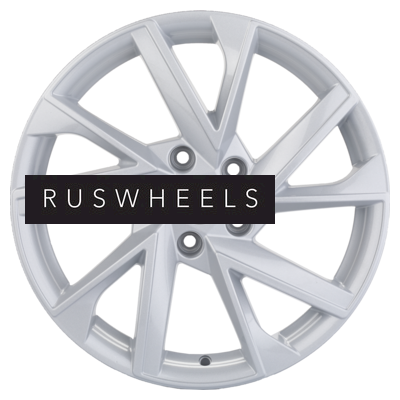 Диски Khomen Wheels 7x17/5x114,3 ET45 D67,1 KHW1714 (CX-5/i40/X-Trail) F-Silver
