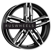 Диски КИК 6x16/5x100 ET38 D57,1 Sayan (КС731) Алмаз черный Диски КИК 6x16/5x100 ET38 D57,1 Sayan (КС731) Алмаз черный