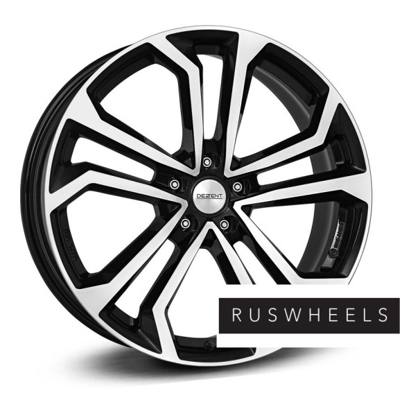 Диски Dezent R16 / 6.5J PCD 5x112 ЕТ 22 ЦО 66.6 TA dark