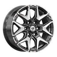 Диски КиК 7.5\R18 6*139.7 ET40 d92.5 Алмаз черный