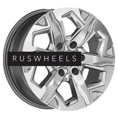 Диски K&K 7,5x17/6x139,7 ET38 D67,1 Тейт (КС1050) Дарк платинум