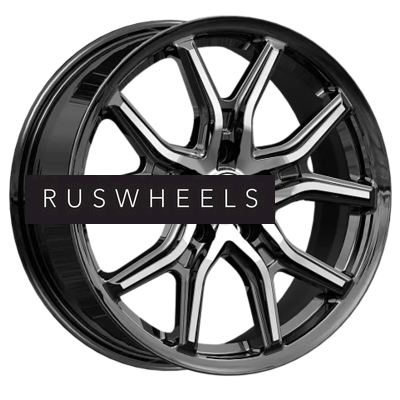 Диски iFree 6,5x17/5x114,3 ET38 D67,1 Страйк (КС1080) Блэк Джек