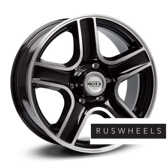 Диски Dotz R16 / 8J PCD 6x139.7 ЦО 110 Hammada dark