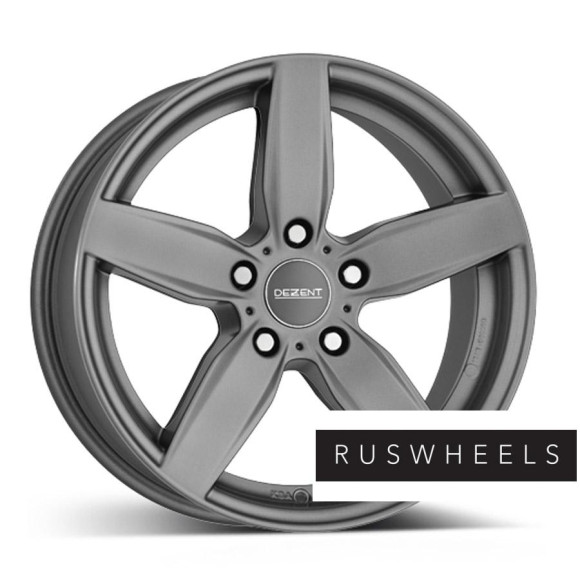 Диски Dezent R17 / 7.5J PCD 5x112 ЕТ 27 ЦО 66.6 TB graphite