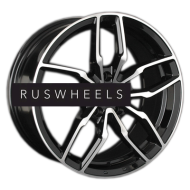 Диски LS 7,5x17/5x114,3 ET40 D73,1 790 BKF (конус, Колпак+лого)