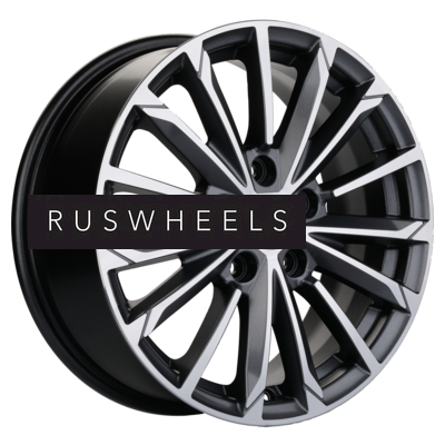 Диски Khomen Wheels 6,5x16/5x114,3 ET43 D67,1 KHW1611 (Huyndai/Kia) Gray-FP