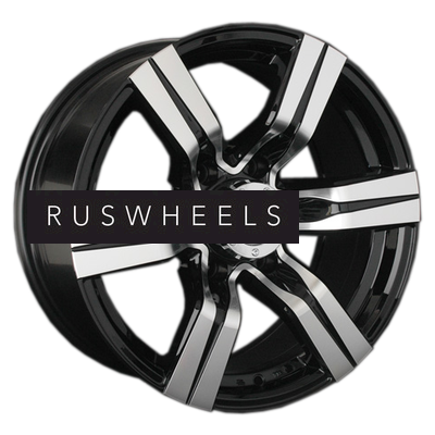 Диски LS 8x16/6x139,7 ET10 D106,1 767 BKF (конус, Колпак+лого)