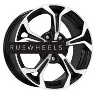 Диски iFree 6,5x15/5x108 ET43 D67,1 Эрнесто (КС484) Блэк Джек