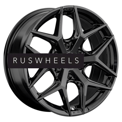 Диски LS 8x18/6x139,7 ET20 D106,1 1303 BK (конус, Колпак+лого)