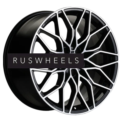 Диски Khomen Wheels 8,5x19/5x112 ET38 D66,6 KHW1902 (Mercedes) Black-FP Диски Khomen Wheels 8,5x19/5x112 ET38 D66,6 KHW1902 (Mercedes) Black-FP