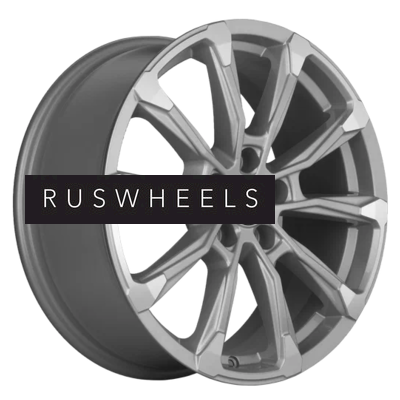 Диски Khomen Wheels 7,5x18/5x114,3 ET50 D67,1 KHW1808 (K5/Santafe) F-Silver-FP