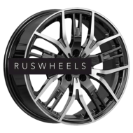 Диски iFree 7x17/5x114,3 ET35 D67,1 Аскет (КС1072) Блэк Джек