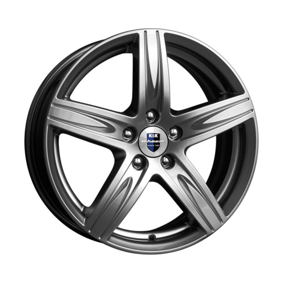 Диски КиК 7.5\R18 5*114.3 ET35 d67.1 Дарк платинум Диски КиК 7.5\R18 5*114.3 ET35 d67.1 Дарк платинум