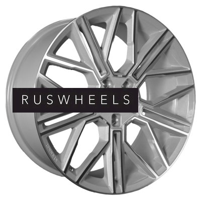 Диски Khomen Wheels 9,5x21/5x120 ET45,5 D62,5 KHW2101 (Li 7/9) F-Silver-FP