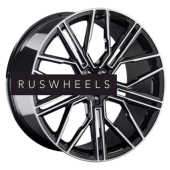 Диски LS Forged 10,5x21/5x112 ET31 D66,6 LS FG08 BKF (конус, C570)