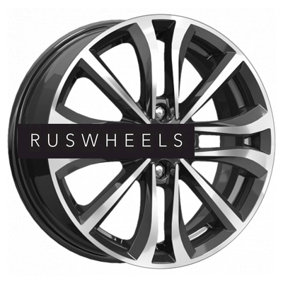 Диски iFree 6x16/4x100 ET50 D60,1 Панган (КС938) Блэк Джек