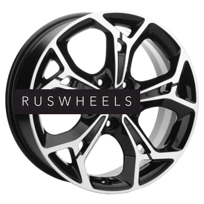Диски Khomen Wheels 7x17/5x114,3 ET48 D56,1 KHW1702 (Forester) Black-FP