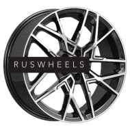 Диски КИК 7x18/5x112 ET43 D57,1 Вудроф (КС1044) Алмаз черный