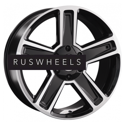 Диски LS 8x18/6x114,3 ET30 D67,1 1296 BKF (конус, Колпак+лого)