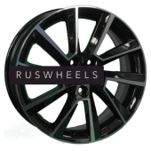Диски Khomen Wheels 6x16/5x100 ET40 D54,1 KHW1604 (Prius) Black-FP Диски Khomen Wheels 6x16/5x100 ET40 D54,1 KHW1604 (Prius) Black-FP