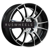 Диски Megami 6x15/5x114,3 ET43 D66,1 MGM-3 BKF