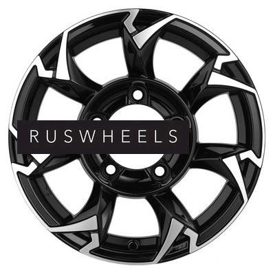 Диски Khomen Wheels 5,5x15/5x139,7 ET5 D108,1 KHW1505 (Jimny) Black-FP