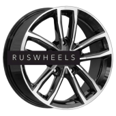 Диски КИК 6,5x17/5x114,3 ET45 D60,1 Каланг (КС1086) Алмаз черный