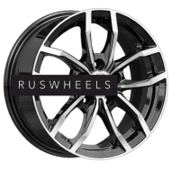 Диски КИК 6,5x15/5x114,3 ET42 D67,1 Фрост (КС1048) Алмаз черный