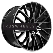 Диски PDW 9,5x19/5x112 ET33 D66,6 5408 Gloss Black Machine Face (PDW)