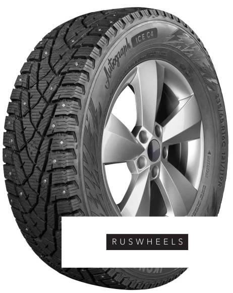 Шины Ikon 225/70 r15c Autograph Ice C4 112/110R Шипы Шины Ikon 225/70 r15c Autograph Ice C4 112/110R Шипы