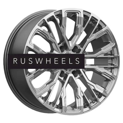 Диски КИК 8,5x19/6x139,7 ET36 D100,1 Кортес (КС1102) Дарк платинум