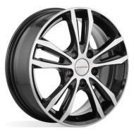 Диски КиК 6,0\R16 4*100 ET41 d60.1 Алмаз черный SK Диски КиК 6,0\R16 4*100 ET41 d60.1 Алмаз черный SK