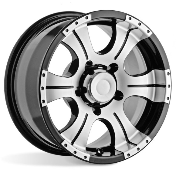 Диски КиК  Байконур  8,0\R16 5*139,7 ET20  d110,1  алмаз чёрный  [75678]