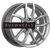 Диски КИК 6,5x15/5x108 ET50 D63,35 Фрост (КС1048) Дарк платинум