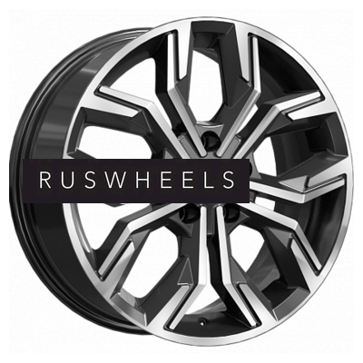 Диски СКАД 7x17/4x100 ET45 D54,1 Амиата (КЛ327) Алмаз