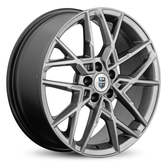 Диски КиК  Вудроф (КС1044)  7,0\R18 5*108 ET50  d63,35  Дарк платинум  [80176]