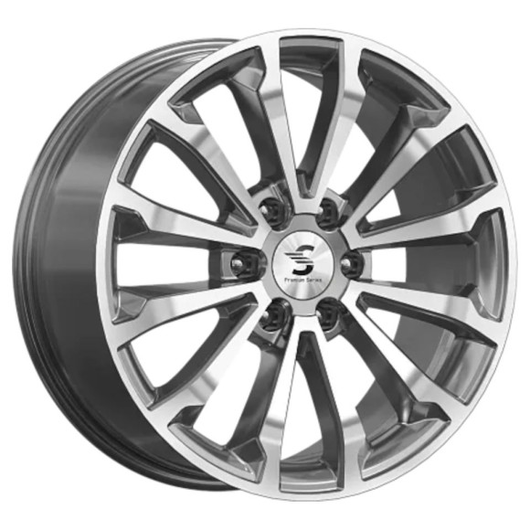 Диски СКАД Premium 8.5\R20 6*139.7 ET27 d77,9 Diamond gloss graphite Диски СКАД Premium 8.5\R20 6*139.7 ET27 d77,9 Diamond gloss graphite
