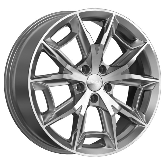 Диски СКАД 7.5\R19 5*108 ET38 d60.1 Алмаз Графит