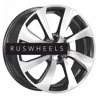 Диски КИК 6x16/4x100 ET37 D60,1 КС893 Алмаз черный