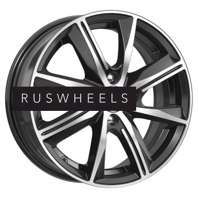 Диски КИК 6x15/4x100 ET46 D54,1 Арнар-оригинал (КС890) Алмаз черный SK Диски КИК 6x15/4x100 ET46 D54,1 Арнар-оригинал (КС890) Алмаз черный SK