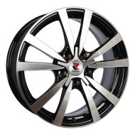 Диски RЕPLIKEY  K107  7,0\R17 5*100 ET45  d67,1  BK/FP  [10707AY]