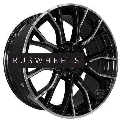 Диски PDW 8x18/5x112 ET30 D66,56 5438 Gloss Black Machine Edge and Milled Spoke (PDW)